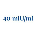 40 mIU/ml (alacsony) érzékenységű