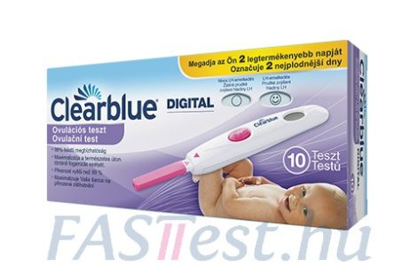 Clearblue DIGITAL ovulációs teszt - 10 db-os