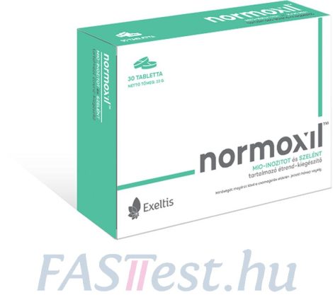 NORMOXIL mio-inozitot és szelént tartalmazó étrend-kiegészítő készítmény - 30 db 