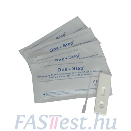One Step HCG tesztkazetta- ( Egens) 25 mIU/ml